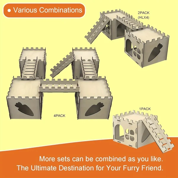 Detachable Rabbit Castle