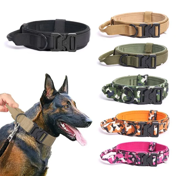 Tactical Dog Nylon Collar